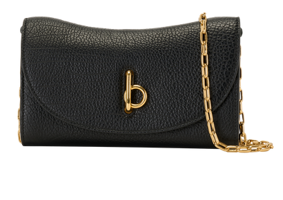 Rocking Horse Continental WOC, &pound;320, Handbags, Black, Leather, Front view